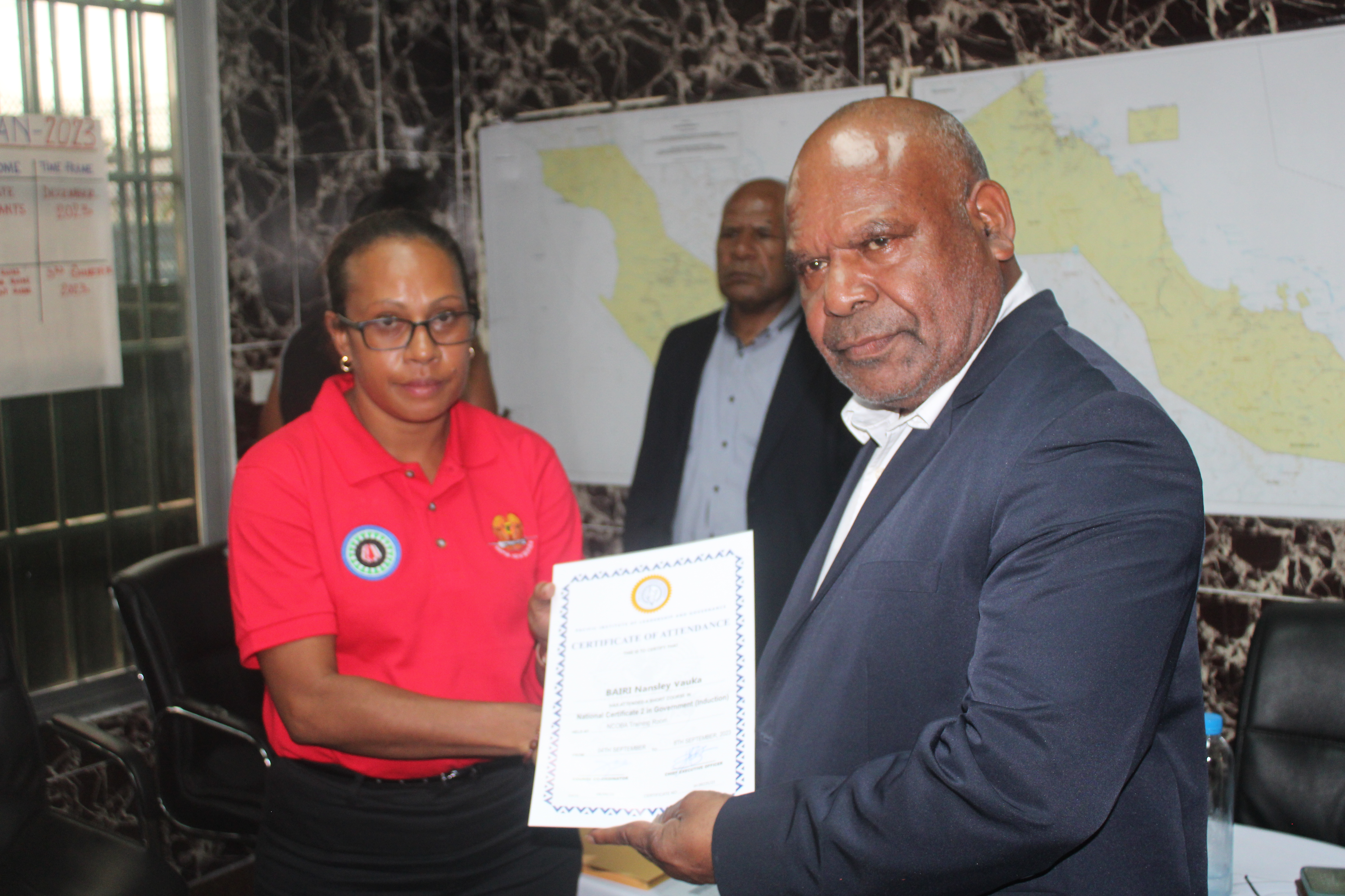 Commissioning of the NCOBA Public Servants